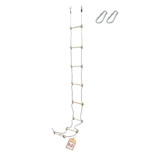 h2i Strickleiter für Kinder | Kletterleiter mit 8...