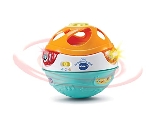 VTech Baby 3-in-1 Magischer Musikball – Interaktives Babyspielzeug, das sich von allein bewegt und Musik spielt – Für Kinder von 9-36 Monaten