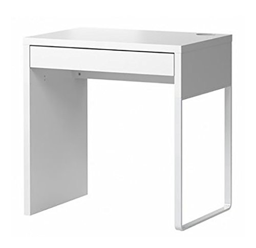 IKEA Micke Schreibtisch, Holz, Weiß