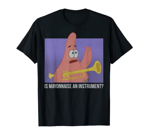 SpongeBob SquarePants Patrick Is Mayonnaise An Instrument , Halbarm, T-Shirt