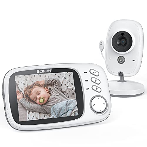 BOIFUN Babyphone mit Kamera, Babyfon, Video Überwachung mit...