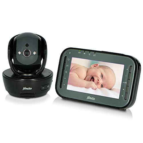 Alecto DVM200BK - Babyphone mit Kamera 4,3 Zoll-Farbdisplay...