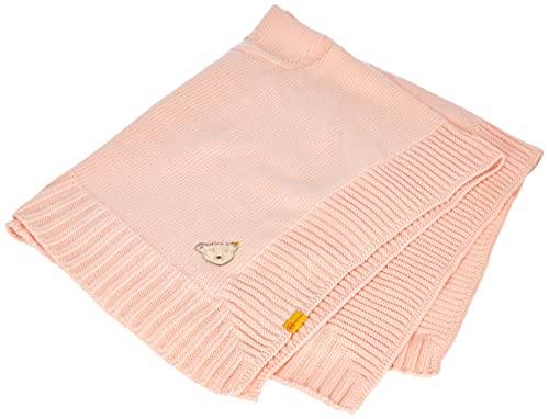 Steiff Baby - Mädchen tæppe Decke, Seashell Pink, 999 EU