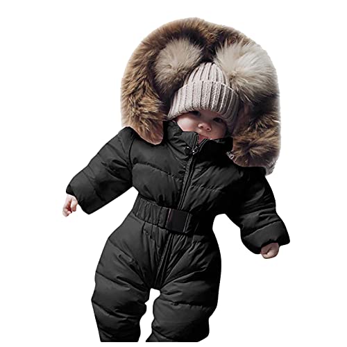 NRTOTI Overall Baby Winter, Warm Schneeanzug mit Kapuze...