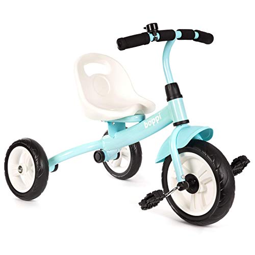 boppi Kinder-Dreirad/Dreirad mit Sitz und Pedalen für Kleinkinder - Blau