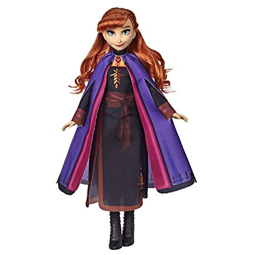 Hasbro Disney Die Eiskönigin Anna Puppe mit langem rotem Haar und Outfit zu Disney Die Eiskönigin 2, Spielzeug für Kinder ab 3 Jahren