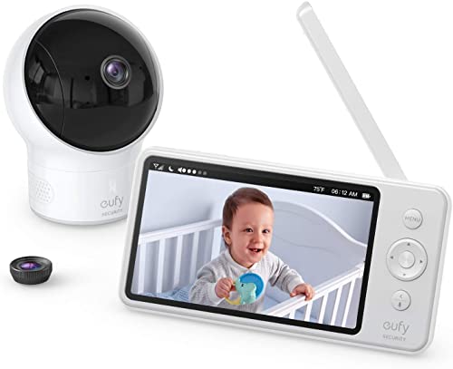 eufy Security SpaceView Babyphone mit 5 Zoll LCD-Display,...