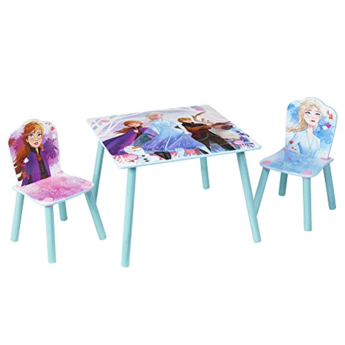 Frozen Set aus Tisch und 2 Stühlen für Kinder, 45 63...