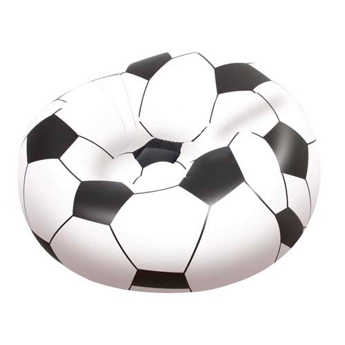 Bestway Up In & Over Beanless Soccer Ball Chair 114x112x66...