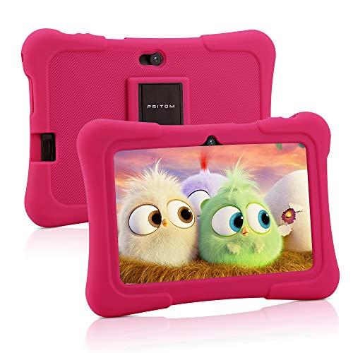 Pritom Kinder Tablet 7 Zoll Android 10, Tablet für Kinder,...