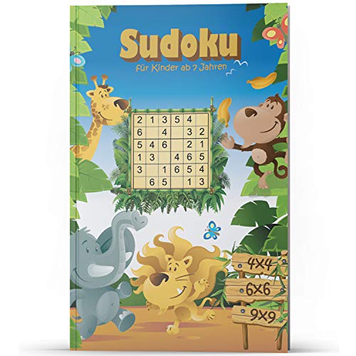 Sudoku für Kinder ab 7 Jahren: 200 Sudoku-Rätsel für...