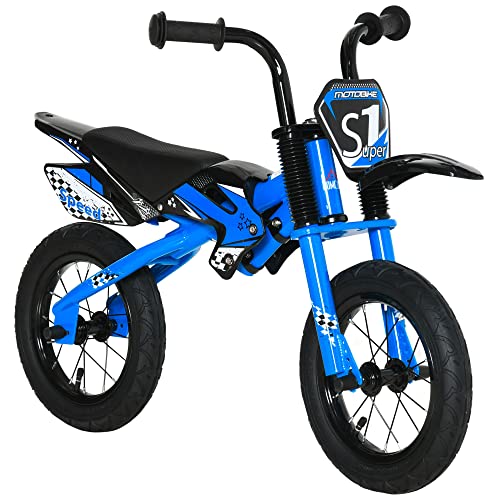 HOMCOM Laufrad für Kinder im Motorraddesign Kinderlaufrad...