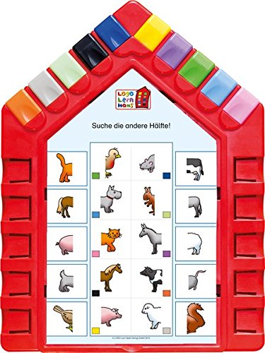 Logo Lernhaus: Set 1 Kinderwissen 3-4-jährige Kinder: Mein Lernsteckspiel: Spielen - Lernen - Kontrollieren / Set 1 Kinderwissen 3-4-jährige Kinder ... Spielen - Lernen - Kontrollieren)