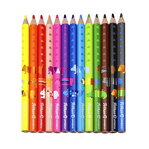 36x Buntstifte Malstifte Colour pencils Bunt-Stifte Zeichenstifte 12 Farben 9 cm 