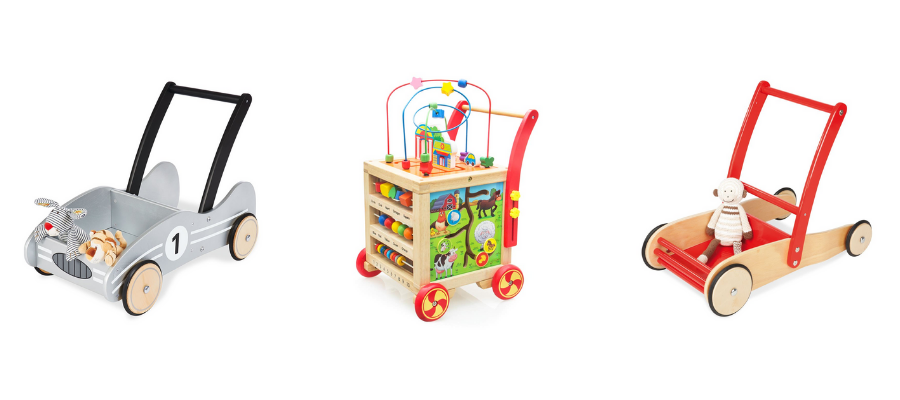 Lauflernwagen mit Bremse